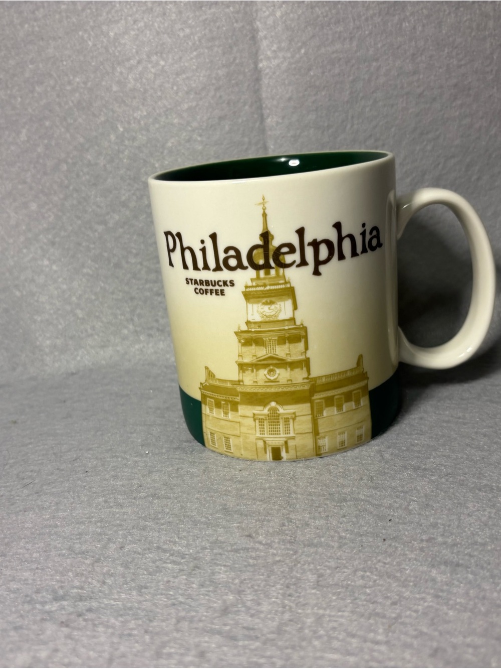 Starbucks Philadelphia 2011 Coffee Mug Cup Collector Series Global Icon 16 oz